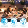 Lifetime 92124 Klappbarer Campingtisch, White / grey, 244 x 76 x 74cm