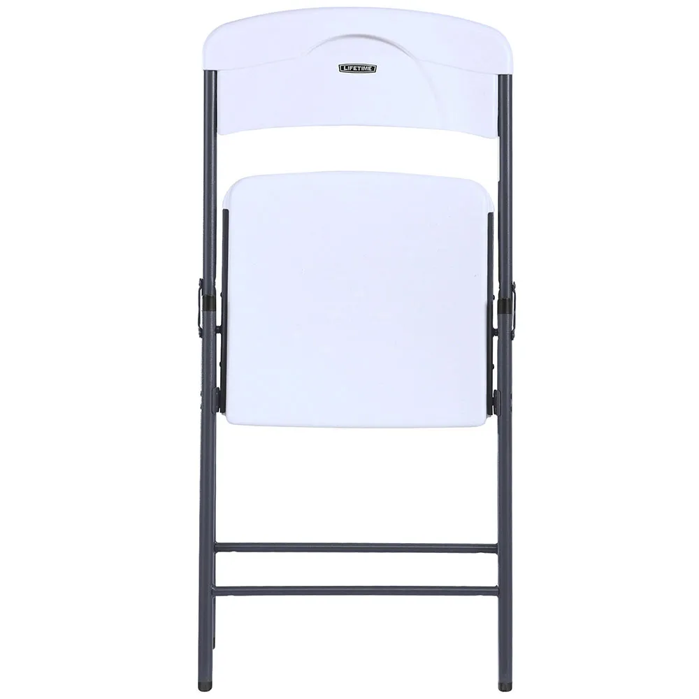 Lifetime 92125 Fester Klappstuhl Aus Aluminium, White / grey, 47 x 50 x 84.5cm Lifetime 92125 Fester Klappstuhl Aus Aluminium, White / grey, 47 x 50 x 84.5cm