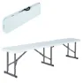 Lifetime Klappbare Campingbank 183x29x42 Cm, White, One Size