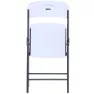 Lifetime Ultra-resistant Folding Uv100 47x48x84.5 Cm Stuhl, White, One Size