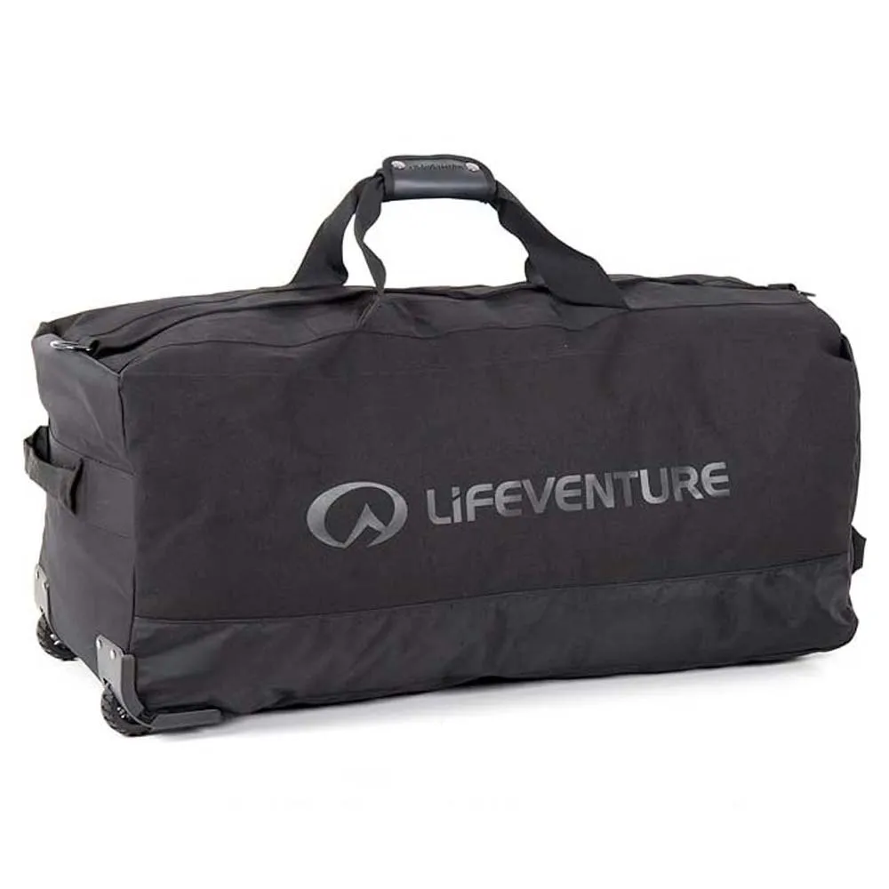 Lifeventure Expedition Wheeled 120l Duffelbag, Black