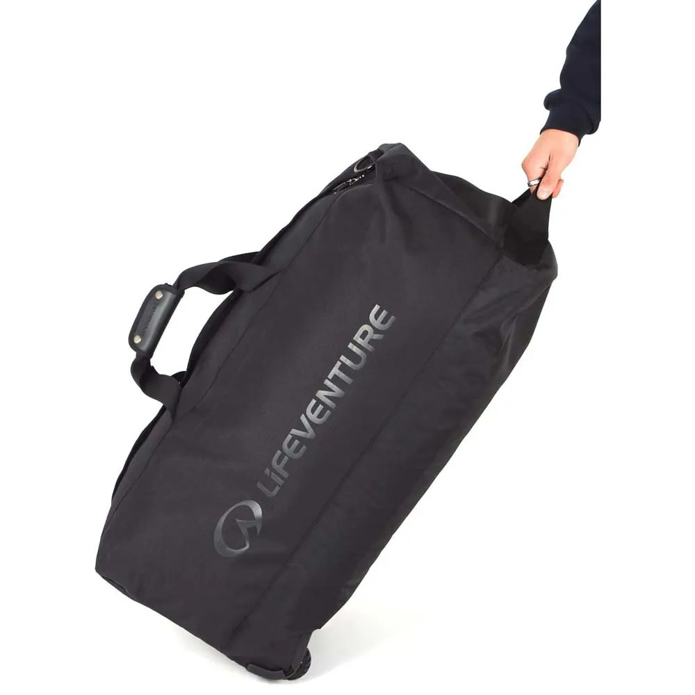Lifeventure Expedition Wheeled 120l Duffelbag, Black