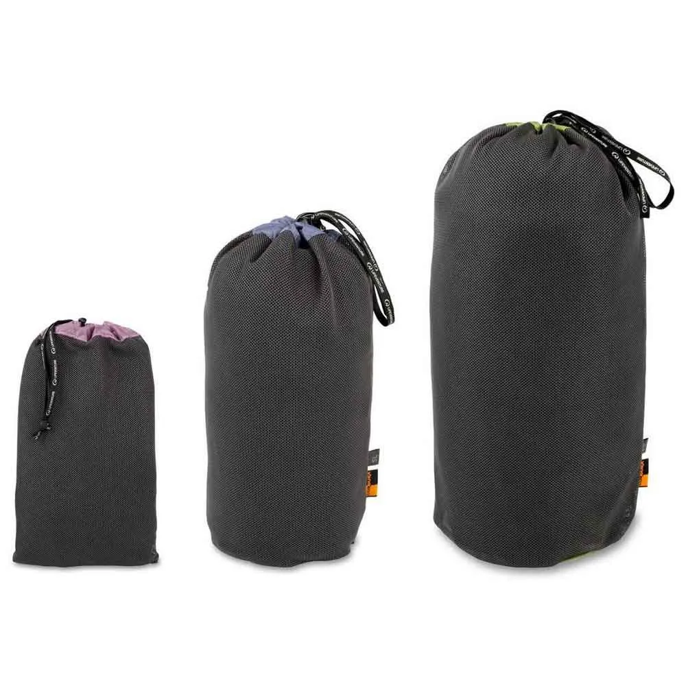 Lifeventure Mehrpackung Netzbeutel, Black