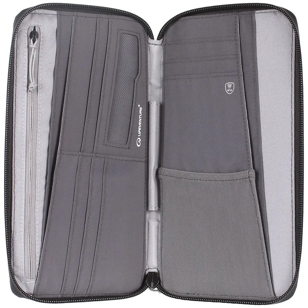Lifeventure Rfid Travel Brieftasche, Grey, One Size Lifeventure Rfid Travel Brieftasche, Grey, One Size
