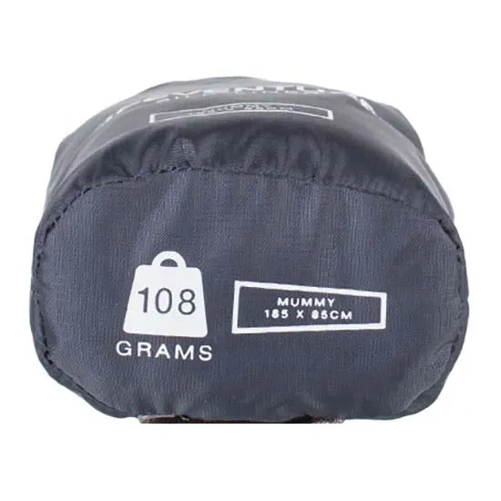 Lifeventure Seidenmumienfutter, Grey Lifeventure Seidenmumienfutter, Grey