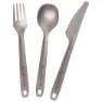 Lifeventure Titan Superleichtes Besteckset, Titanium, One Size