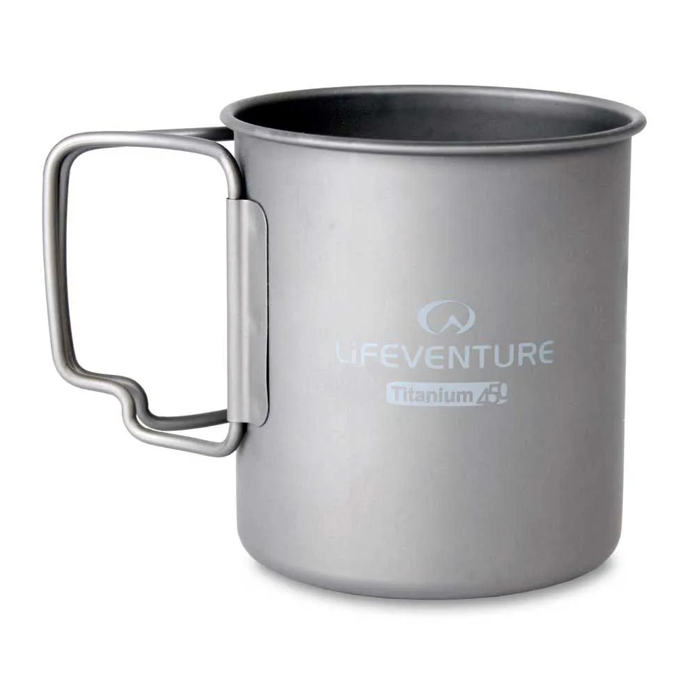 Lifeventure Titanium Tasse, Steel, One Size Lifeventure Titanium Tasse, Steel, One Size