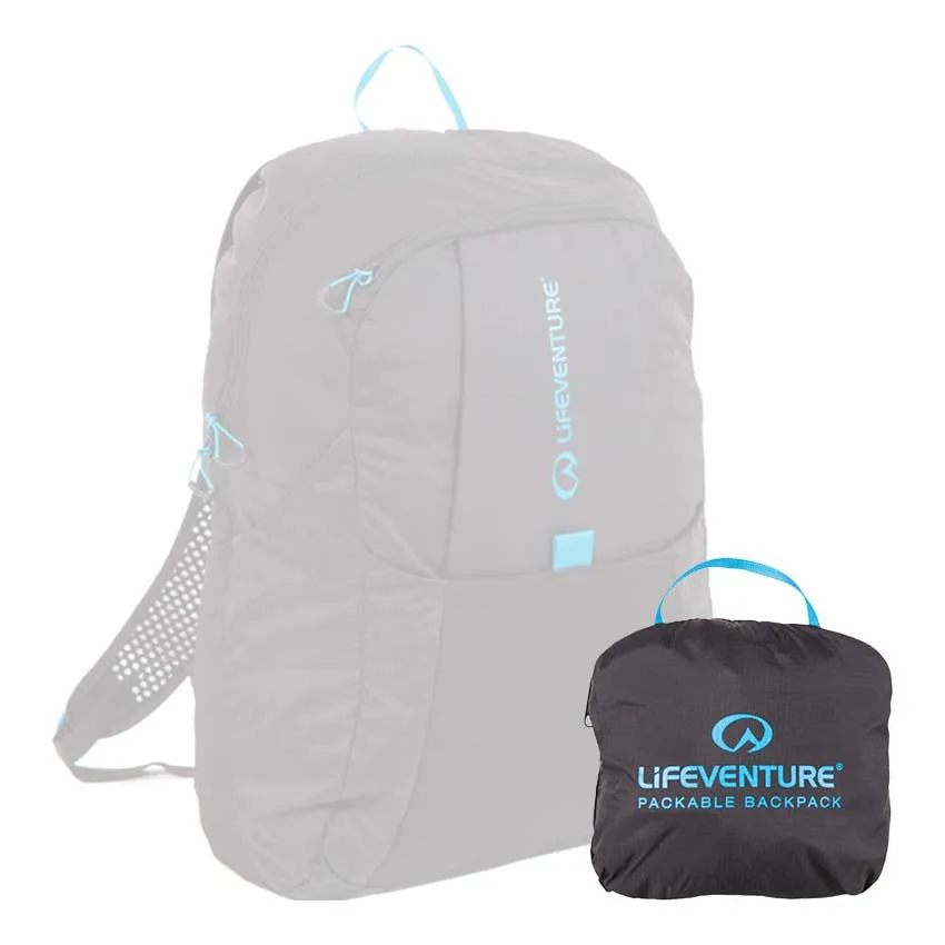 Lifeventure Travel Lightable 25l Rucksack, Black Lifeventure Travel Lightable 25l Rucksack, Black