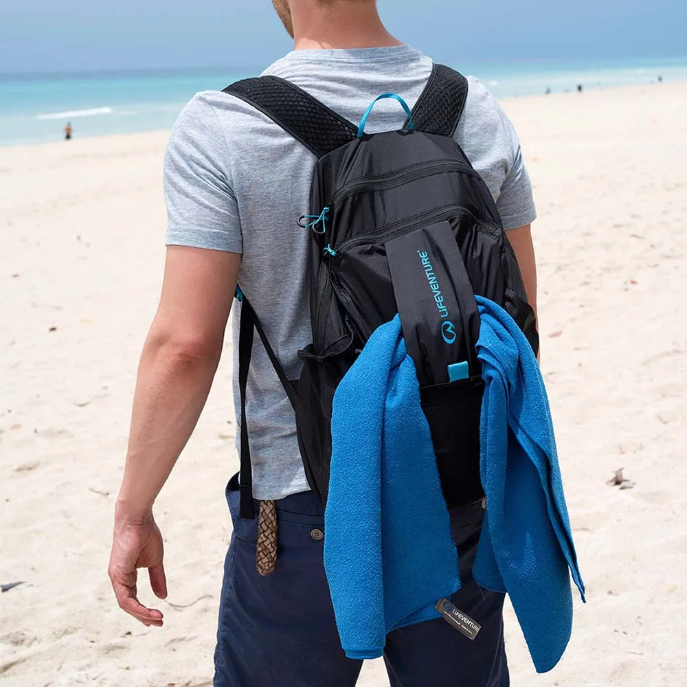 Lifeventure Travel Lightable 25l Rucksack, Black Lifeventure Travel Lightable 25l Rucksack, Black