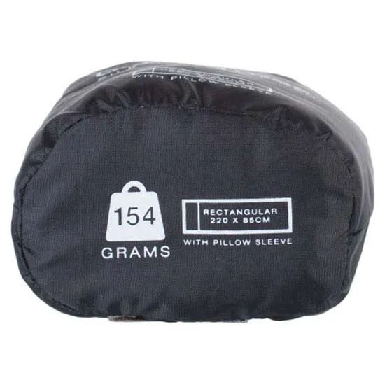 Lifeventure Ultimate Silk Rechteckiger Liner, Black Lifeventure Ultimate Silk Rechteckiger Liner, Black