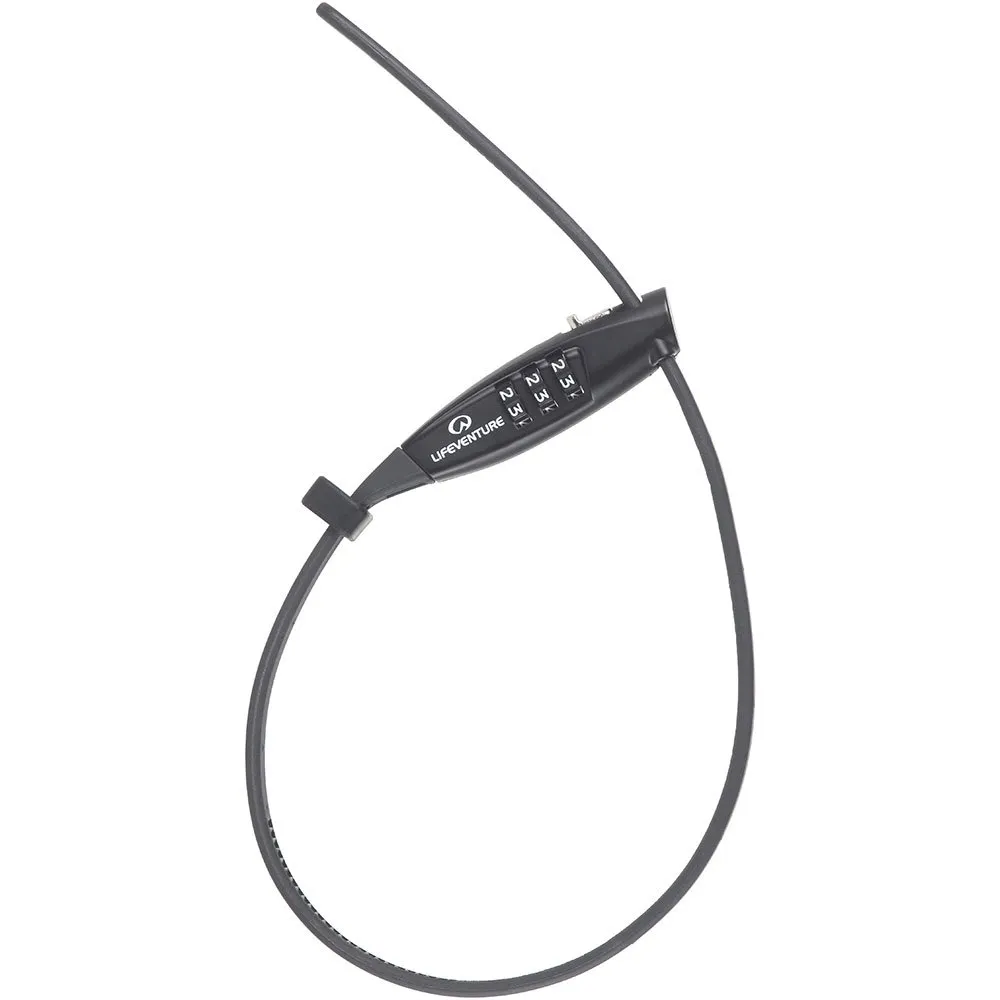 Lifeventure Verschiebbare Kabelsicherung, Black