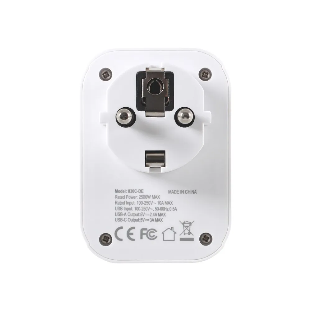 Lifeventure Weltreiseadapter Für Europäische Steckdosen Mit Usb, One size Lifeventure Weltreiseadapter Für Europäische Steckdosen Mit Usb, One size
