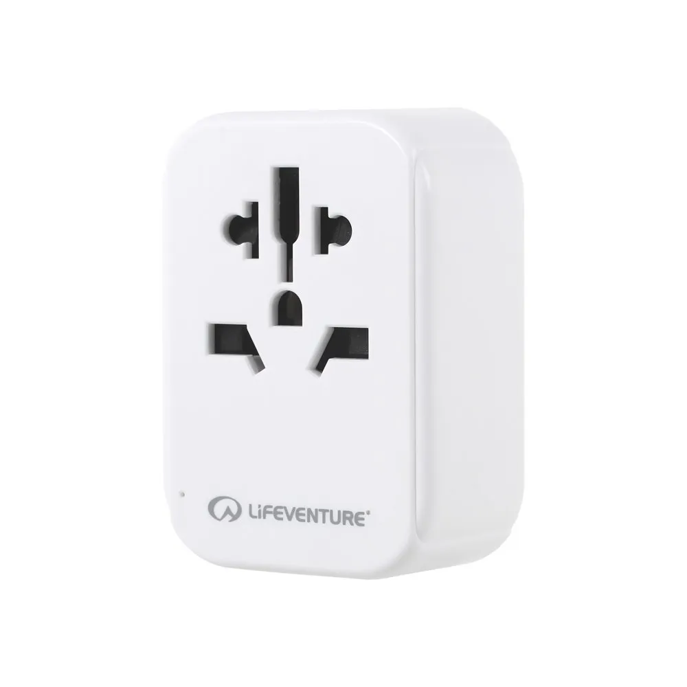 Lifeventure Weltweiter Adapter Auf Aus/china-stecker Mit Usb, One size Lifeventure Weltweiter Adapter Auf Aus/china-stecker Mit Usb, One size