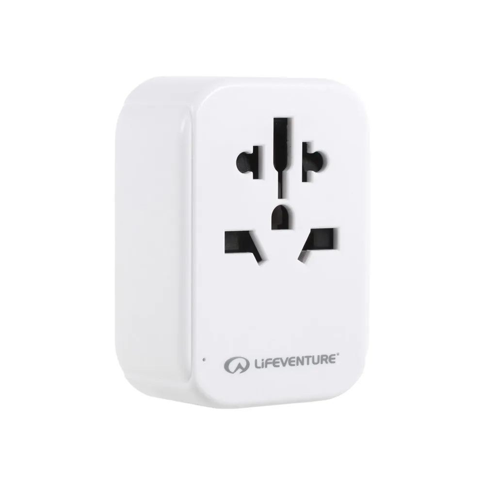 Lifeventure Weltweiter Adapter Auf Aus/china-stecker Mit Usb, One size Lifeventure Weltweiter Adapter Auf Aus/china-stecker Mit Usb, One size