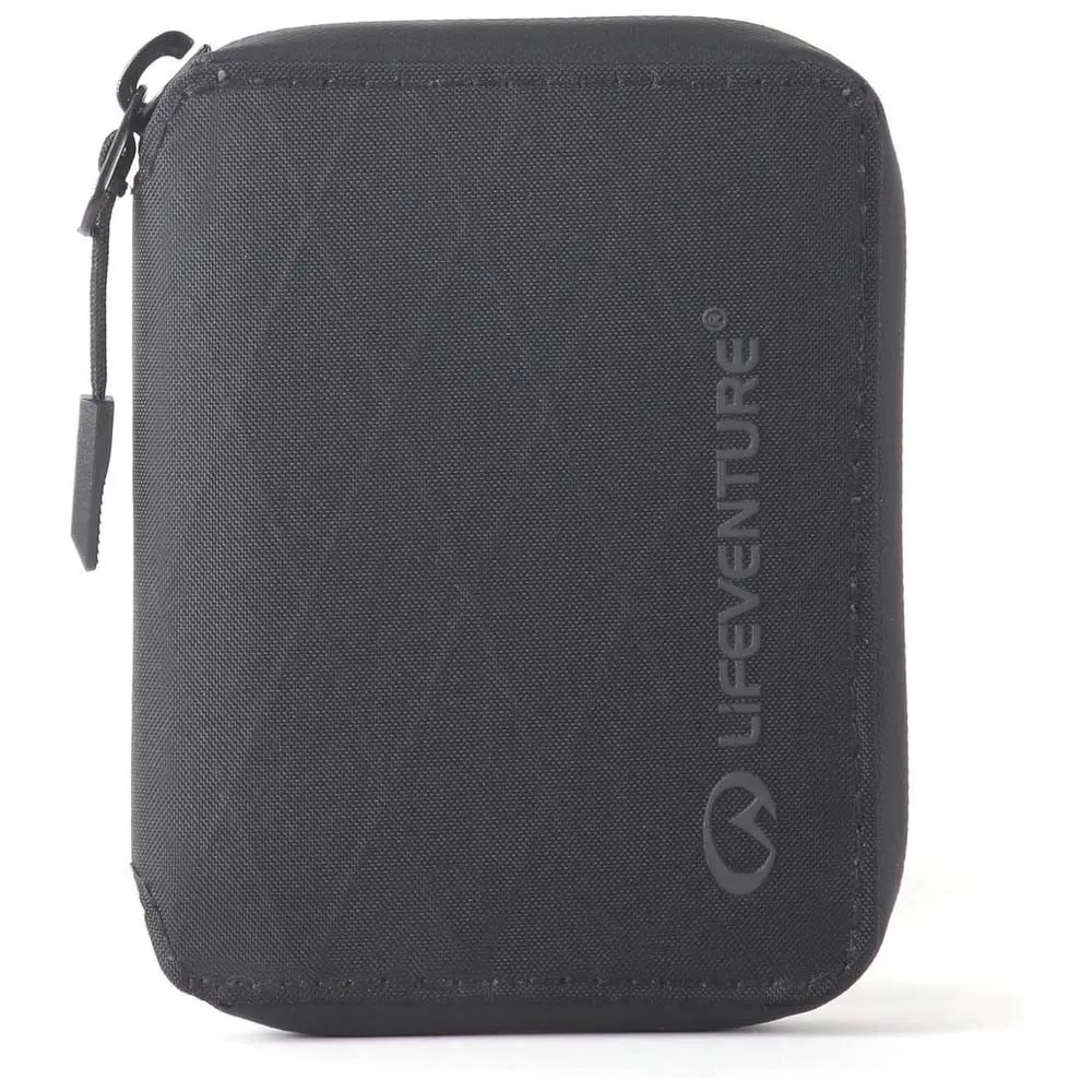 Lifeventure X-pac Bi-fold Brieftasche, Black
