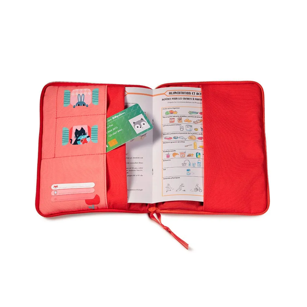 Lilliputiens Bosque Health Brieftasche, Red, One Size Lilliputiens Bosque Health Brieftasche, Red, One Size