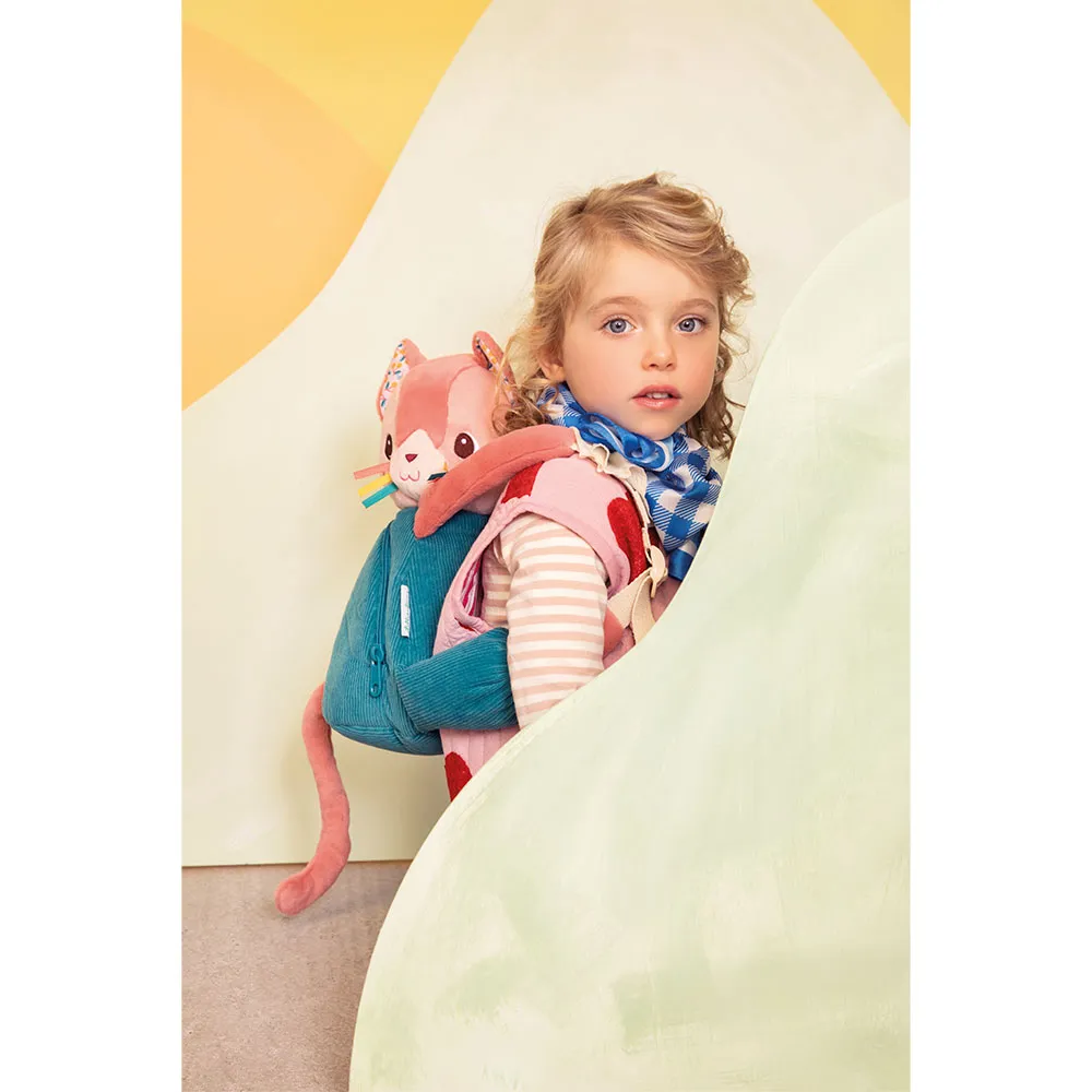 Lilliputiens Jeanne Die Katze Weicher Rucksack, Multicolor Lilliputiens Jeanne Die Katze Weicher Rucksack, Multicolor