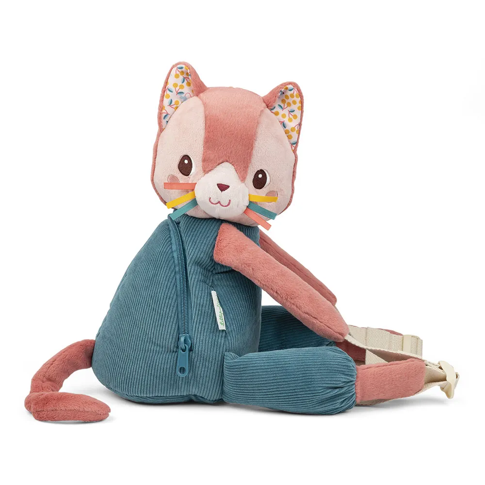Lilliputiens Jeanne Die Katze Weicher Rucksack, Multicolor Lilliputiens Jeanne Die Katze Weicher Rucksack, Multicolor