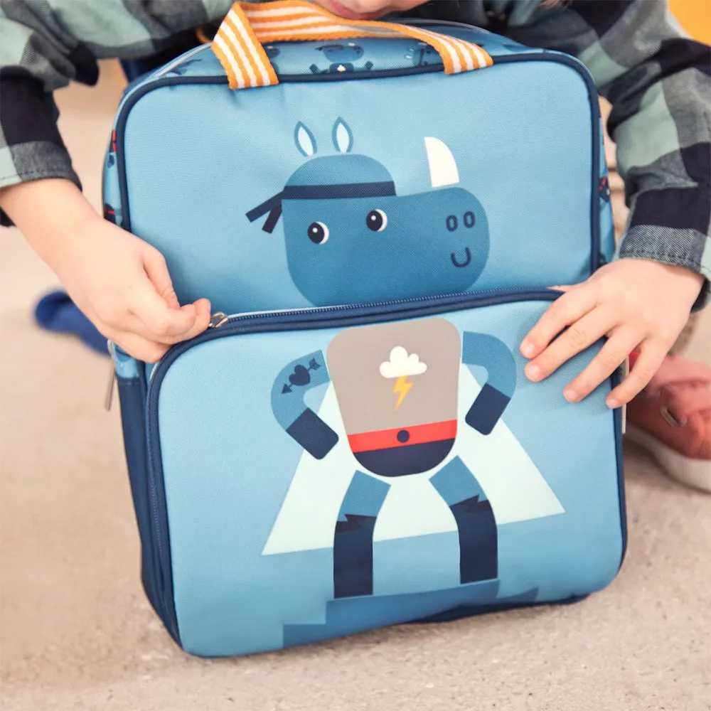 Lilliputiens Super Mario Mit Lunchpaket-rucksack, Blue Lilliputiens Super Mario Mit Lunchpaket-rucksack, Blue