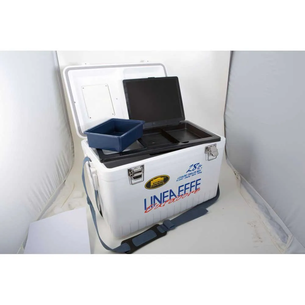 Lineaeffe 28l Steife Tragbare Kühlbox, White, One Size