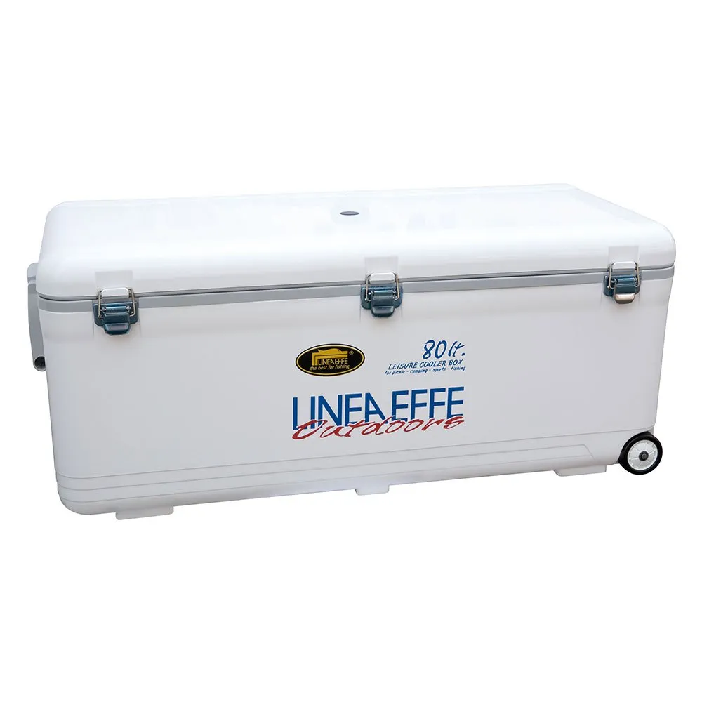 Lineaeffe 80l Steife Tragbare Kühlbox, White, One Size