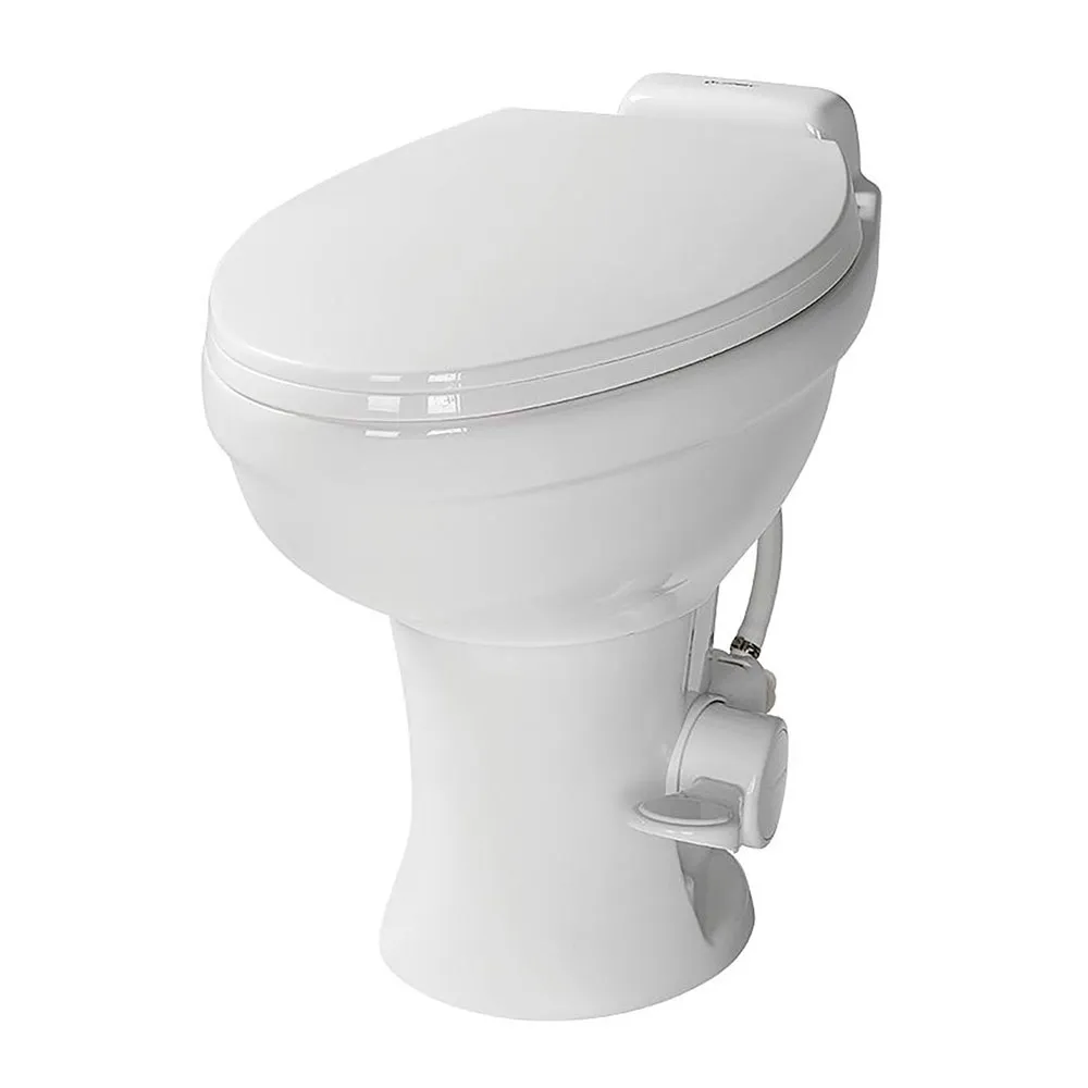 Lippert Flow Max Toilette, White, One Size Lippert Flow Max Toilette, White, One Size