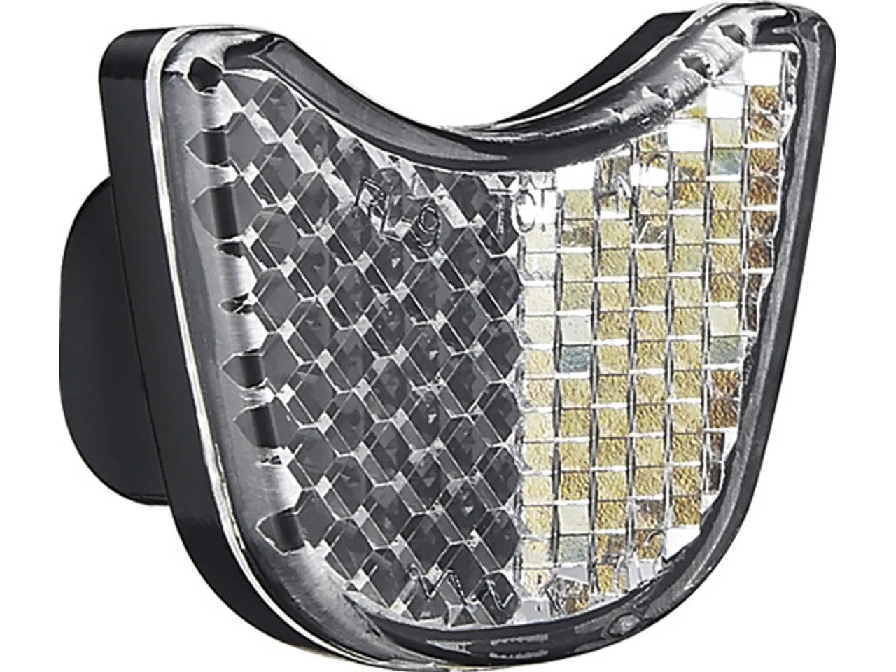 Litemove K-Reflektor für Frontlicht SE70/SE110/SE150 mit Gabelhalter, Schwarz Litemove K-Reflektor für Frontlicht SE70/SE110/SE150 mit Gabelhalter, Schwarz