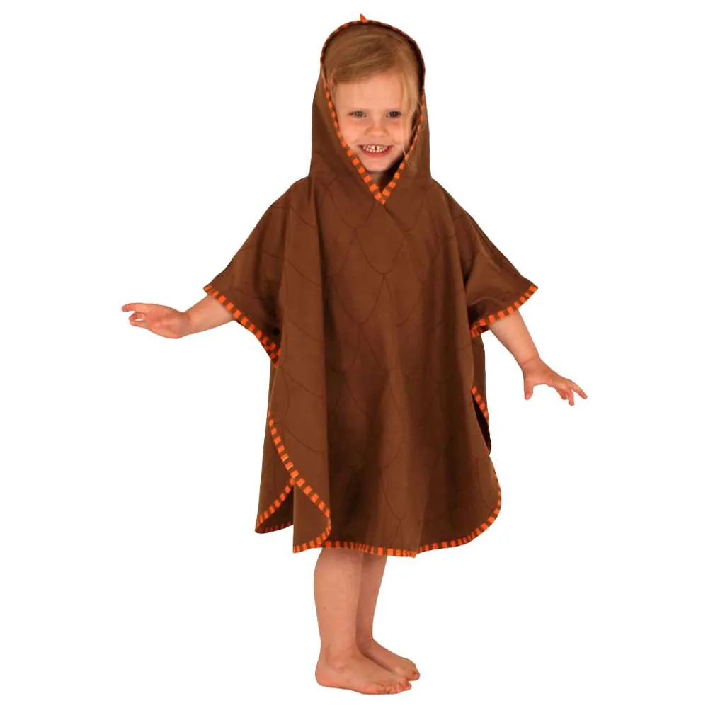 Littlelife Dinosaur Poncho, Brown, S Littlelife Dinosaur Poncho, Brown, S