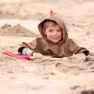 Littlelife Dinosaur Poncho, Brown, S