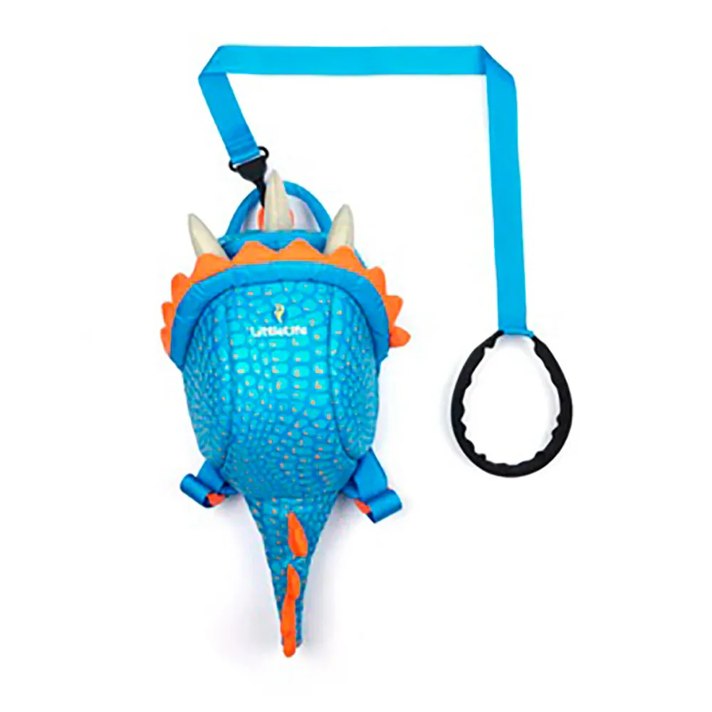 Littlelife Triceratops 2l Kinderrucksack, Blue / orange Littlelife Triceratops 2l Kinderrucksack, Blue / orange