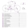 Liv Adore F/w 16´´ 2025 Fahrrad, Plum, One Size