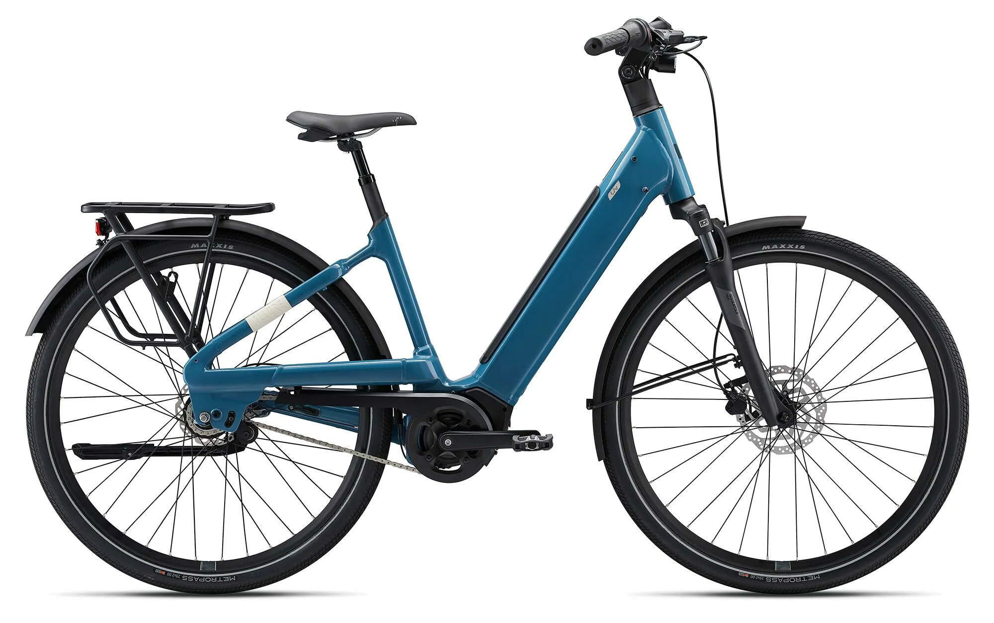 Liv Allure E+ RT Grayish Blue 28" 500 Wh Wave, Blau, XS Liv Allure E+ RT Grayish Blue 28" 500 Wh Wave, Blau, XS