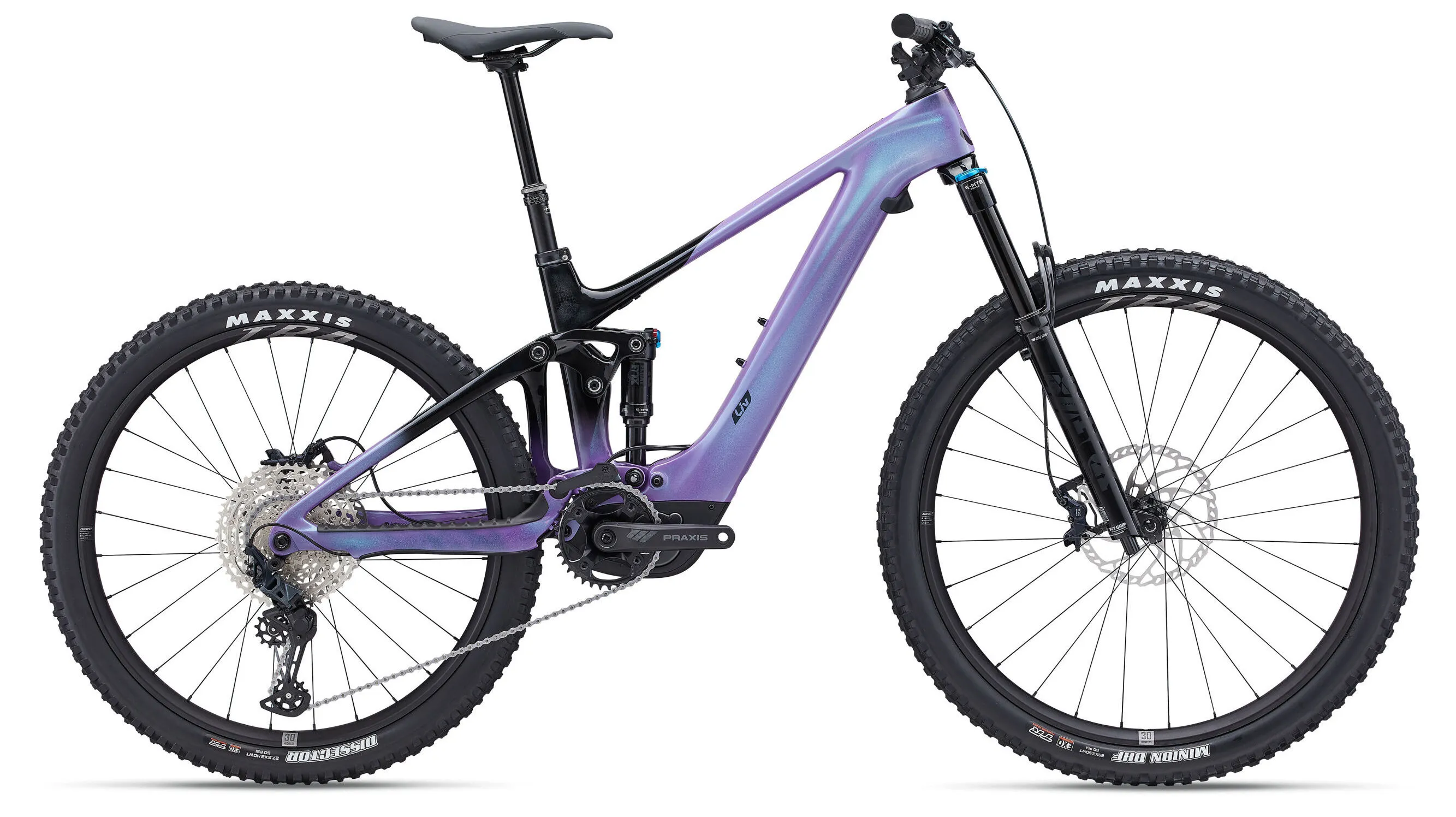 Liv Intrigue X Advanced E+ Elite 2 | V2 digital blurple 29"/27,5" 400 Wh Diamant, Hersteller-digital blurple, M