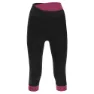 Liv Valentia 3/4-hosen, Black / burgundy