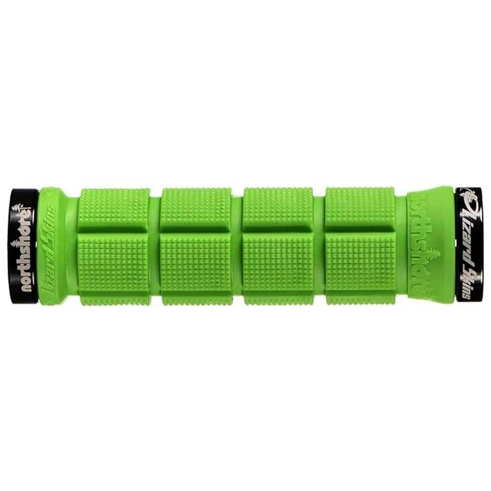 Lizard Northshore Lock-on Griffe, Lime, 130mm Lizard Northshore Lock-on Griffe, Lime, 130mm