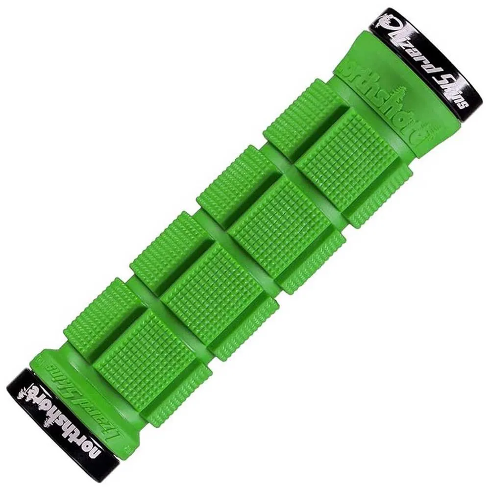 Lizard Northshore Lock-on Griffe, Lime, 130mm Lizard Northshore Lock-on Griffe, Lime, 130mm