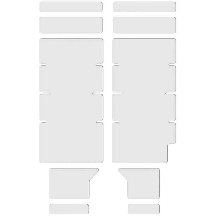 Lizard Skins Cbpds400 Gabelprotektor Aufkleber, Clear, One Size Lizard Skins Cbpds400 Gabelprotektor Aufkleber, Clear, One Size