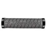 Lizard Skins Dual Lock-on Logo Griffe, Grey, One Size