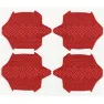 Lizard Skins Hebelgriffe DSP Unisex, rot, TU