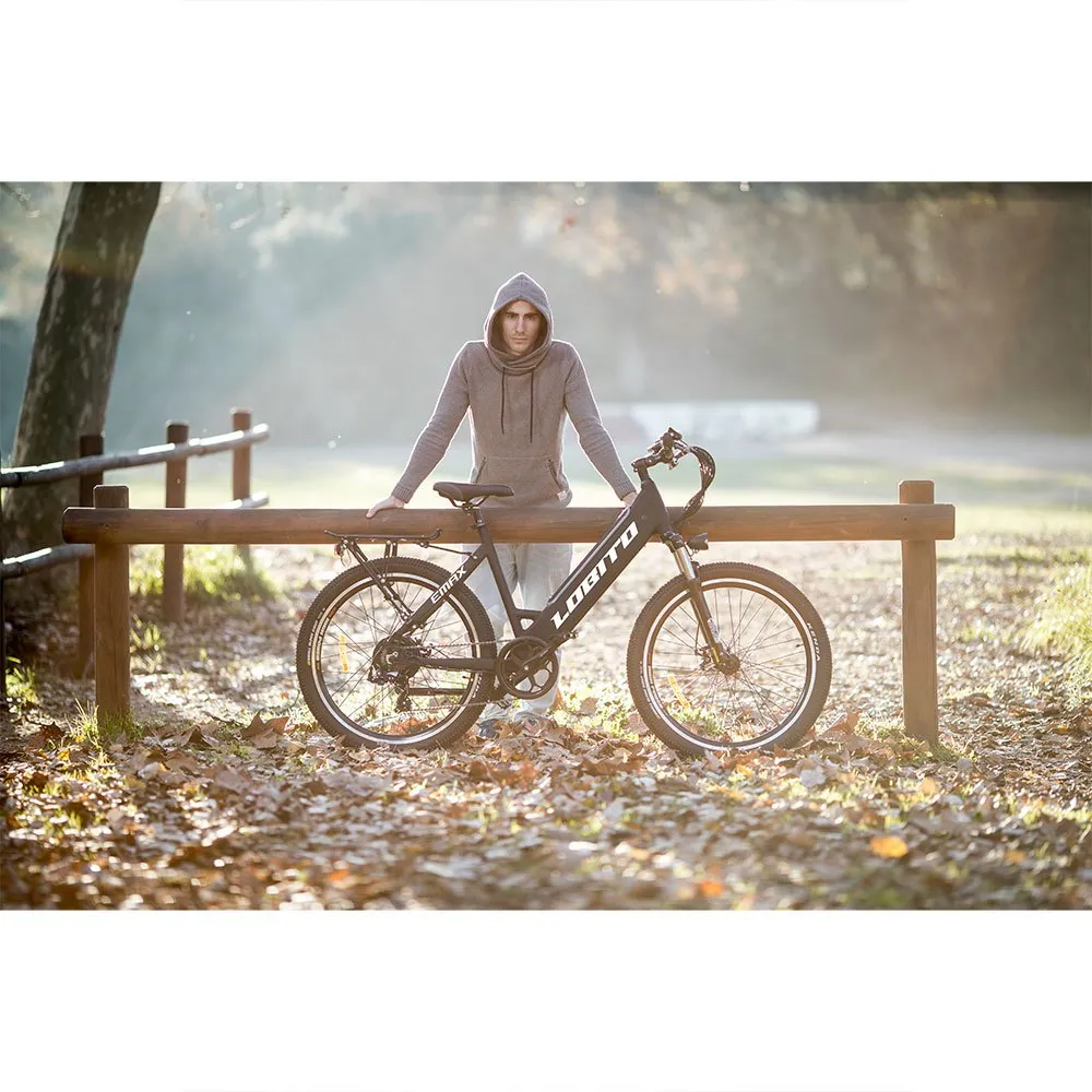 Lobito Emax 26´´ Elektrofahrrad, Black, One Size, 250Wh Lobito Emax 26´´ Elektrofahrrad, Black, One Size, 250Wh