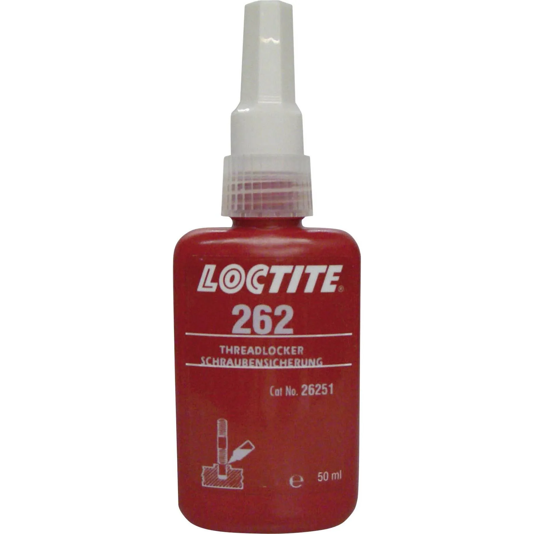 LOCTITE Normale Netzbremse mit mittlerem Widerstand 262 Unisex, schwarz, 50ml LOCTITE Normale Netzbremse mit mittlerem Widerstand 262 Unisex, schwarz, 50ml