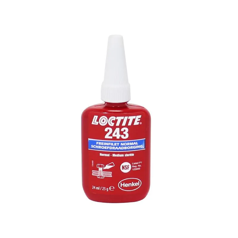 LOCTITE Normale Netzbremse mit mittlerem Widerstand in Blisterverpackung 243 Unisex LOCTITE Normale Netzbremse mit mittlerem Widerstand in Blisterverpackung 243 Unisex