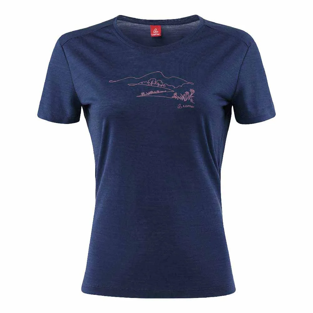 Löffler Country Merino-tencel Kurzarm-t-shirt Löffler Country Merino-tencel Kurzarm-t-shirt