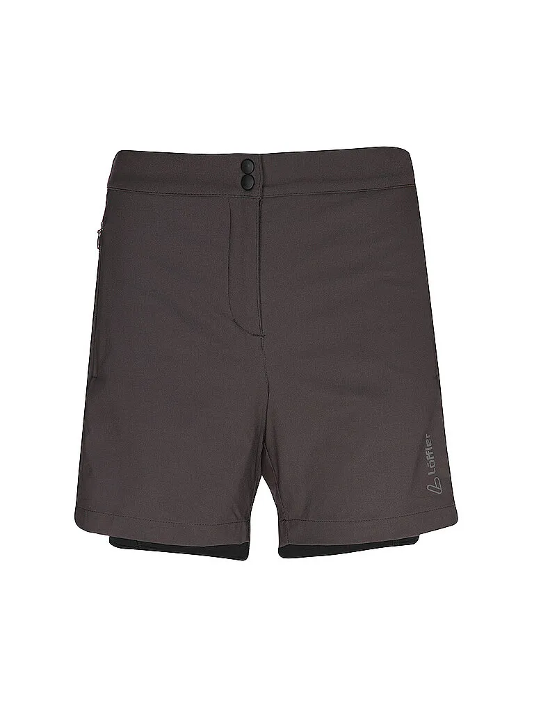 Löffler Damen Radshort X-Short-E CSL, Braun