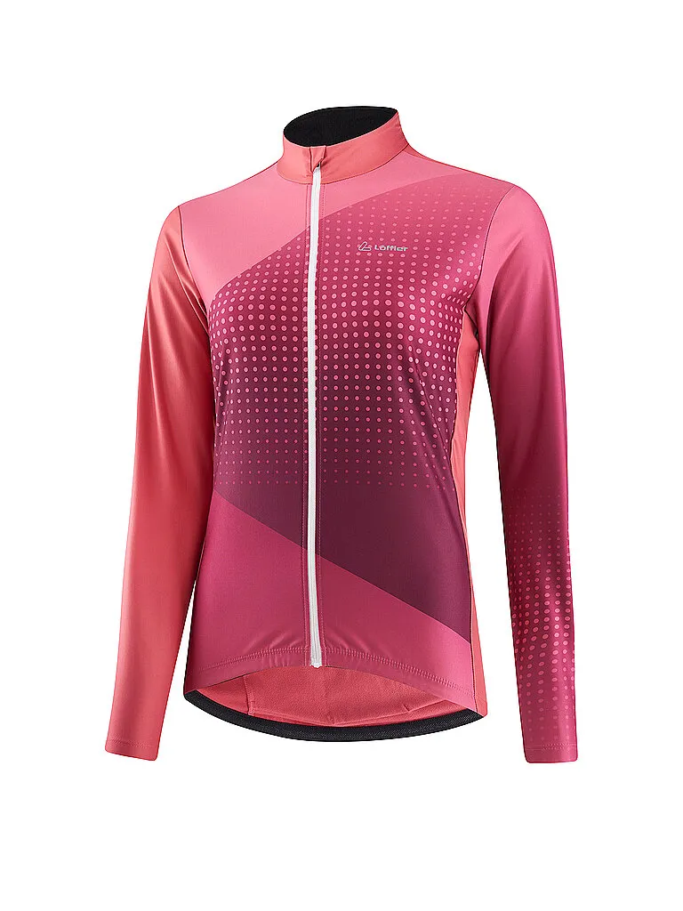 Löffler Damen Radtrikot Impulse FZ, Beere Löffler Damen Radtrikot Impulse FZ, Beere