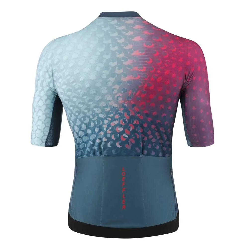 Löffler Full Zip Statement Glam Kurzarm-radtrikot Löffler Full Zip Statement Glam Kurzarm-radtrikot