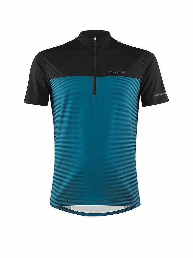 Löffler Half Zip Glow Kurzarm-radtrikot