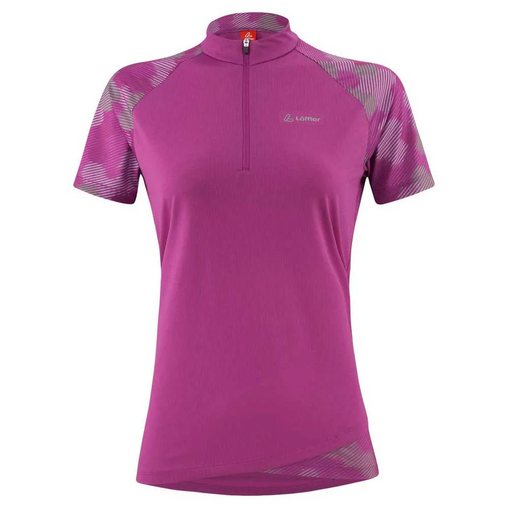 Löffler Half Zip Maja Rise Kurzarm-radtrikot