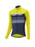 Löffler Herren Rad Trikot Messenger Mid FZ LS, Gelb