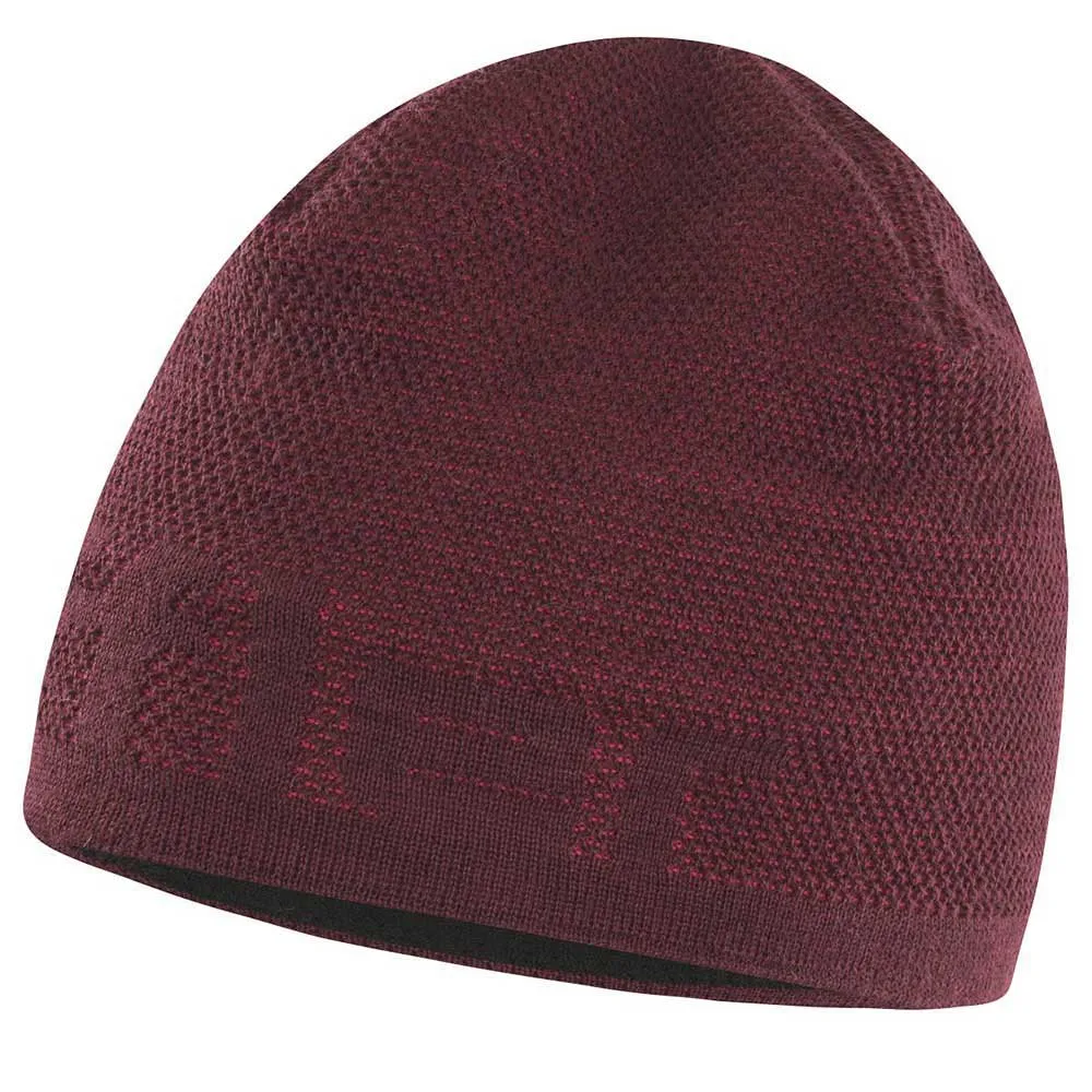 Löffler Knetted Logo Mütze, Purple Löffler Knetted Logo Mütze, Purple